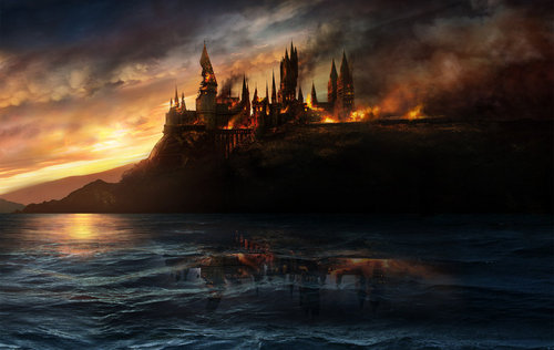  Harry Potter 7 achtergrond