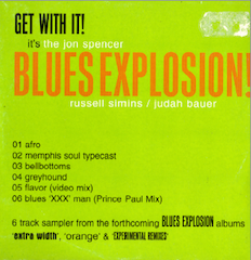  Get With It - It's The Jon Spencer Blues Explosion
