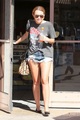 Miley - At New York Bagel & Cafe in Los Angeles - August 24, 2011 - miley-cyrus photo
