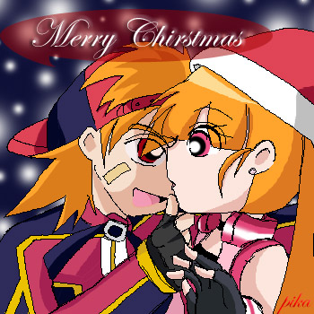 Momoko and Brick - Christmas