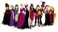 Princesses as Villians including Rapunzel as Gothel - disney-princess photo