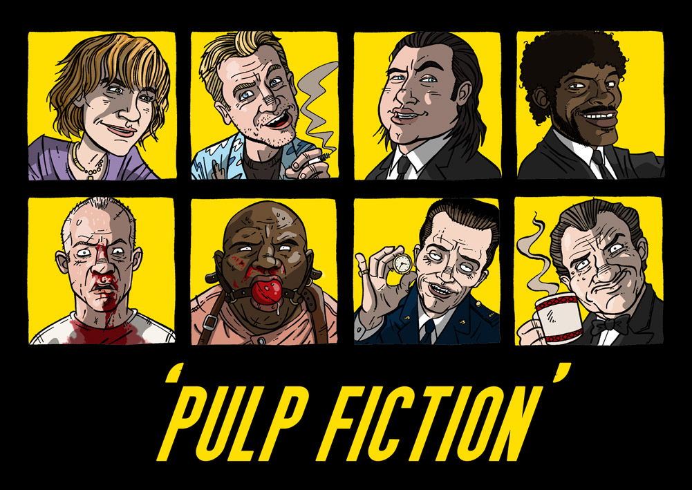 Pulp Fiction - Pulp Fiction Fan Art (24873121) - Fanpop