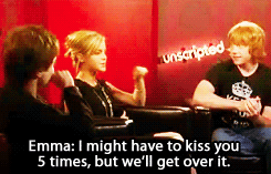  Q: Do u think Ron and Hermione will finally get together?