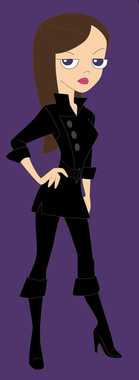 Vanessa from Phineas and Ferb - Goth cartoon characters Photo (24856087) -  Fanpop