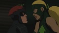 young-justice - Wally and Artemis, It's so obvious screencap