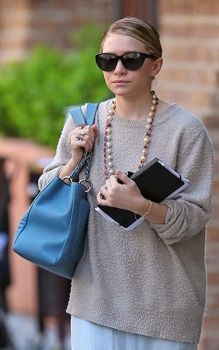Ashley - out and about in New York City, April 26, 2011