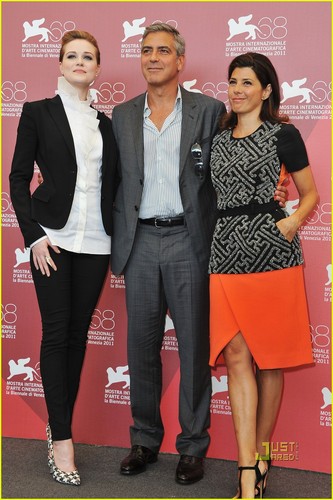  George Clooney & Evan Rachel Wood: 'Ides' foto Call