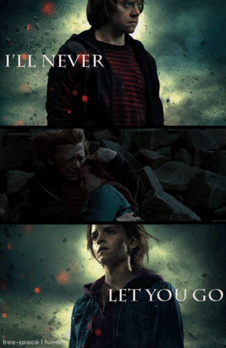  I'll never let anda go...Ron♥Hermione