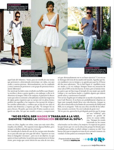  Jessica - Magazine Scans - Mujer Hoy (ES) - August 2011