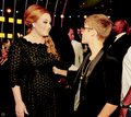 Justin Bieber & Adele @ The VMAs 2011 - justin-bieber photo