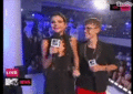 Justin Bieber & Selena Gomez @ The VMAs 2011 - justin-bieber photo