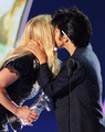 Lady GaGa Presents Britney Spears with MTV Award - lady-gaga photo