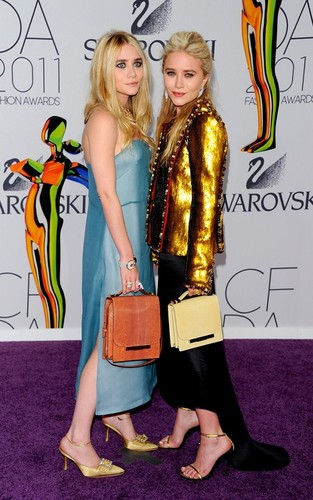 Mary Kate and Ashley - at the 2011 CFDA Awards, June 6, 2011