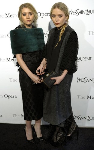 Mary Kate and Ashley - at the Metropolitan Opera House in New York, March 24. 2011