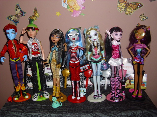 My Monster High Dolls