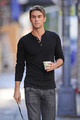 On the Set of Gossip Girl August 30th - chace-crawford photo