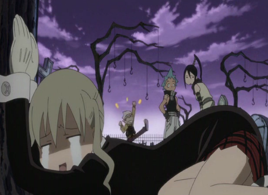 Screencaps I took as I watched SOul Eater.