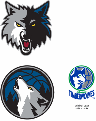  Timberwolves logos