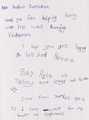 6 year olds letter to Dumbledore - harry-potter photo