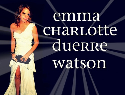  Emma चालट, चार्लोट, शेर्लोट Duerre Watson.♥