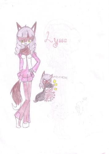  Lyssa the demonic hyena .:Possibly WIP:.