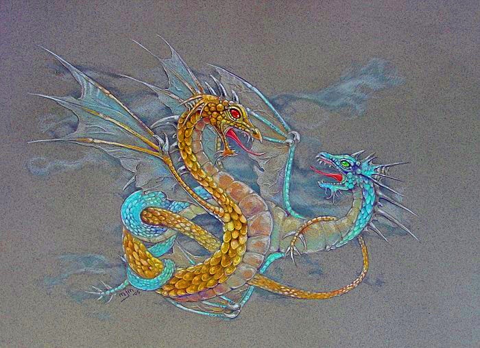 Snake Dragons - Dragons Photo (25090861) - Fanpop