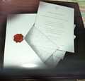 Wedding envitation - twilight-series photo