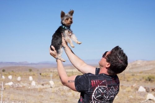  Zak and his perrito, cachorro