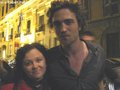 new /old photo with fans in rome - robert-pattinson photo