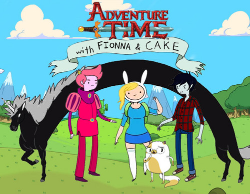  Adventure Time with Fiona and Cake