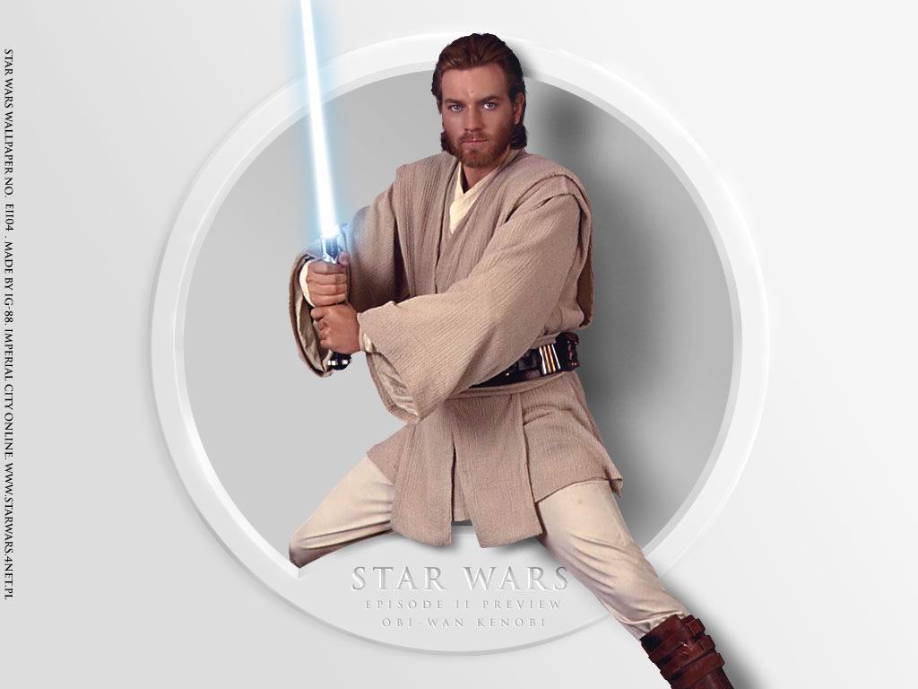 Episode II Preview Obi-Wan Kenobi - Star Wars Wallpaper (25186829) - Fanpop
