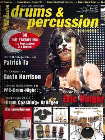 Eric cover of Drums and Percussion Magazine