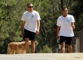 Jake Gyllenhaal Hiking With A Friend At Runyon Canyon In Hollywood - jake-gyllenhaal photo