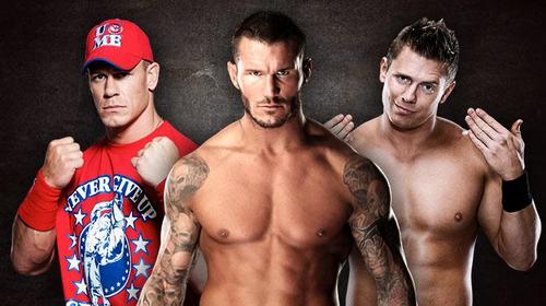  John Cena-Randy Orton-The Miz