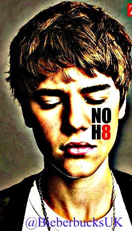 Justin Bieber Noh8