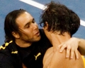 KISS ME RAFA !!!!! - tennis photo