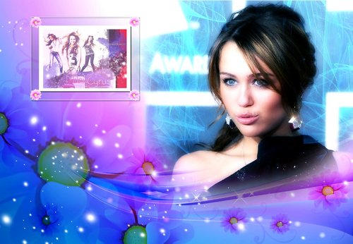  Miley/Hannah wallpapaers によって dj ...........