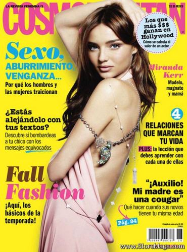 Miranda Kerr for Cosmopolitan Mexico September 2011