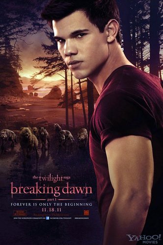  New poster of Taylor as Jacob for Breaking Dawn