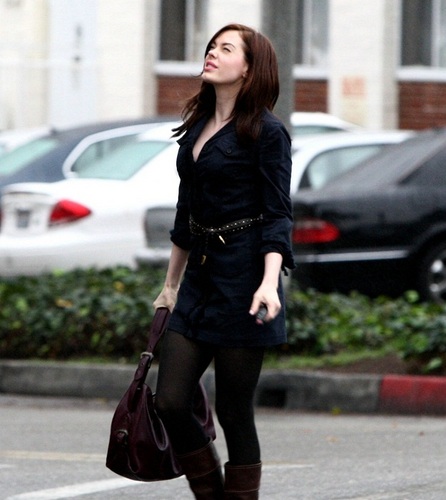  Rose - Arriving at the Byron & Tracey salon in Los Angeles, California, January 23, 2009