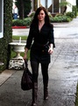 Rose - Arriving at the Byron & Tracey salon in Los Angeles, California, January 23, 2009 - rose-mcgowan photo