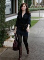 Rose - Arriving at the Byron & Tracey salon in Los Angeles, California, January 23, 2009 - rose-mcgowan photo