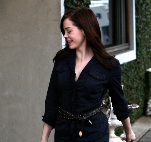  Rose - Arriving at the Byron & Tracey salon in Los Angeles, California, January 23, 2009