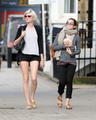 September 5 - Walking with her Friend in London - emma-watson photo