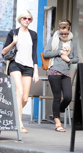  September 5 - Walking with her Friend in London