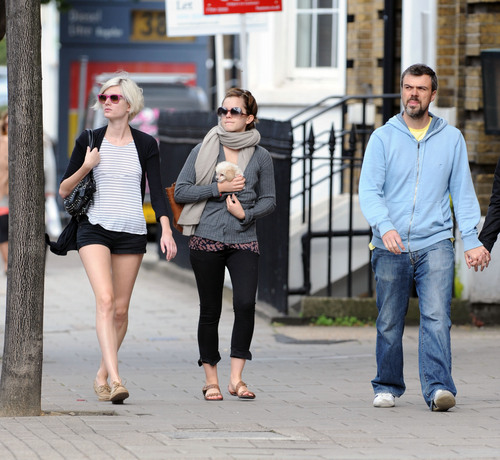 September 5 - Walking with her Friend in London 