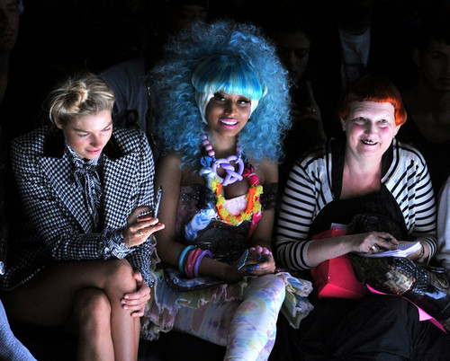  Betsey Johnson Front Row Spring 2012 Mercedes-Benz Fashion Week