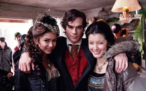 Damon,Katherine & Pearl