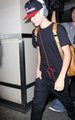 Justin arriving at LAX airport in Los Angeles, CA!! - justin-bieber photo