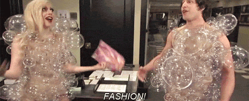  Lady Gaga's Bubble Dress on SNL